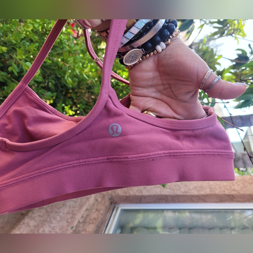Lululemon Athletica Pink Sports Bra Intimates - Picture 7 of 8